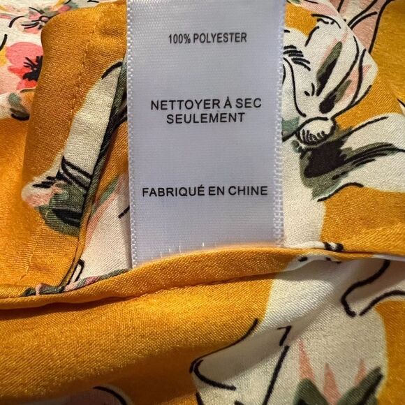 NWOT ASTR The Label Floral Satin Wrap Dress - Picture 7 of 8